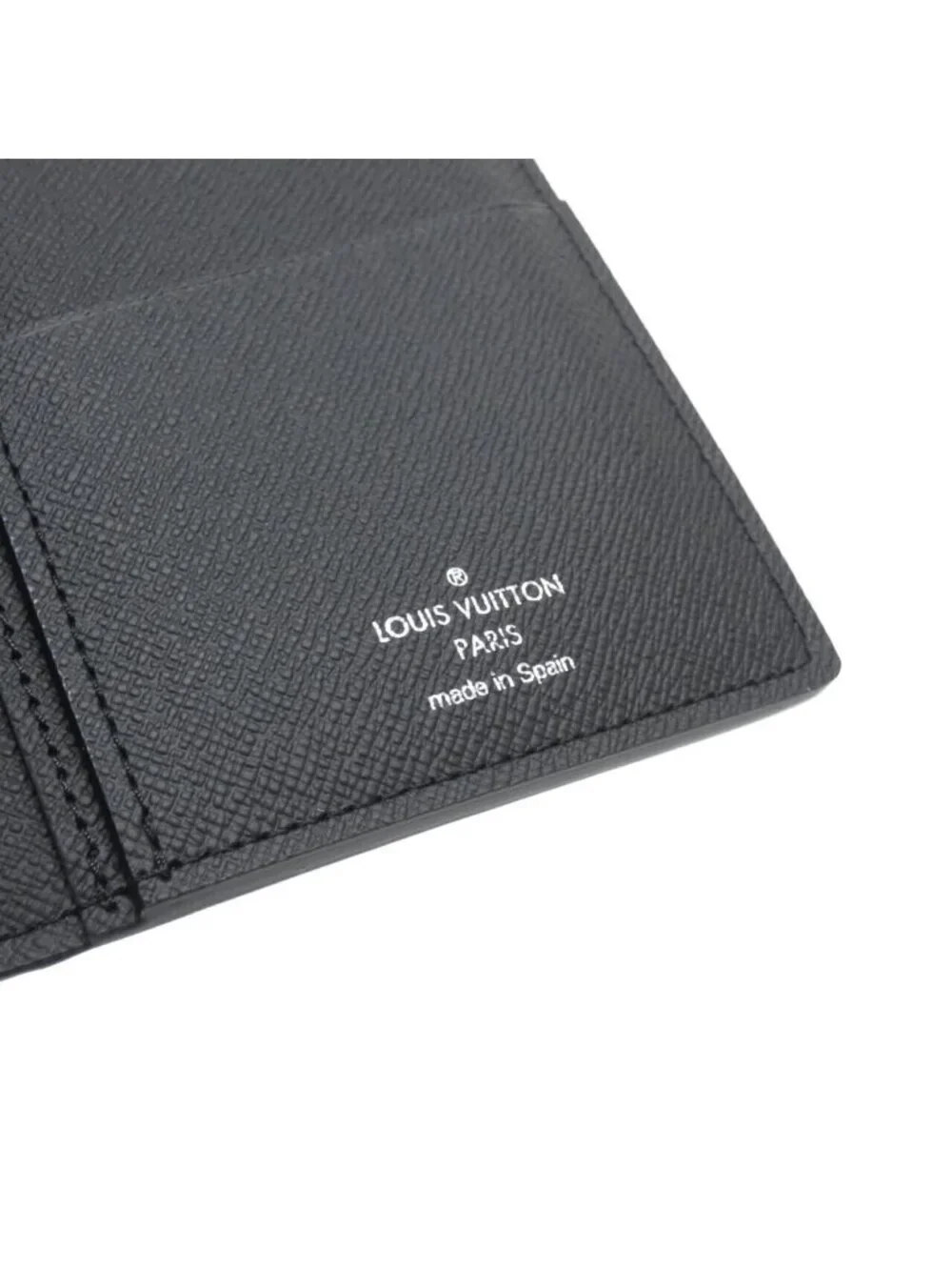 Louis Vuitton Monogram Eclipse Portefeuille Brazza Wallet